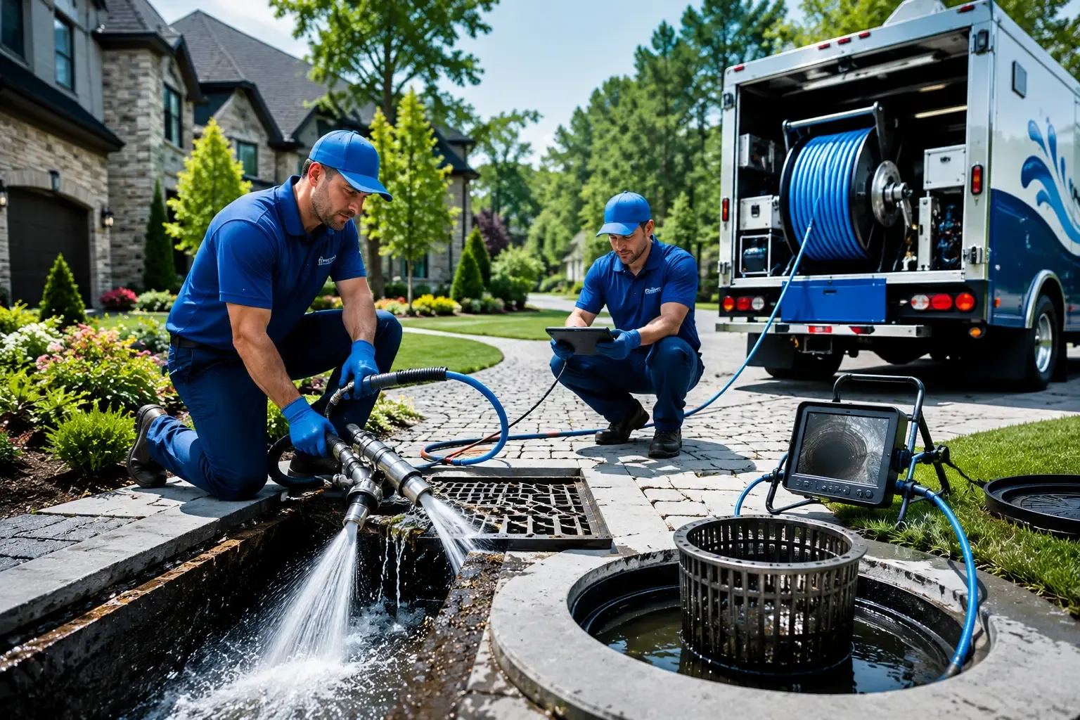 Local outdoor drain cleaning professionals in Goreville, IL