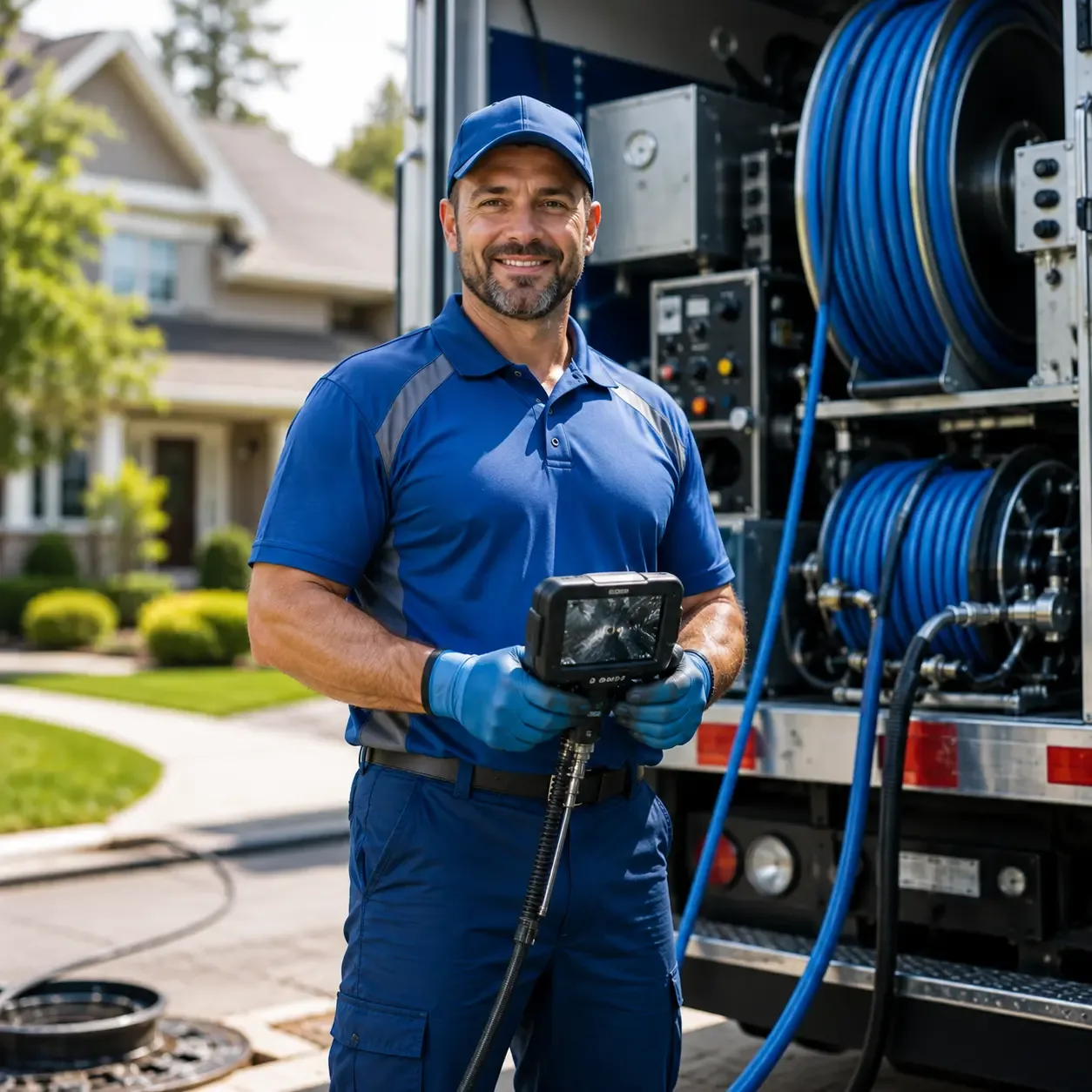 Local outdoor drain cleaning specialists in Goreville, IL